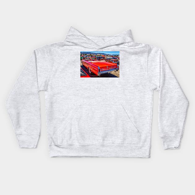 1963 Buick LeSabre Convertible Kids Hoodie by Gestalt Imagery